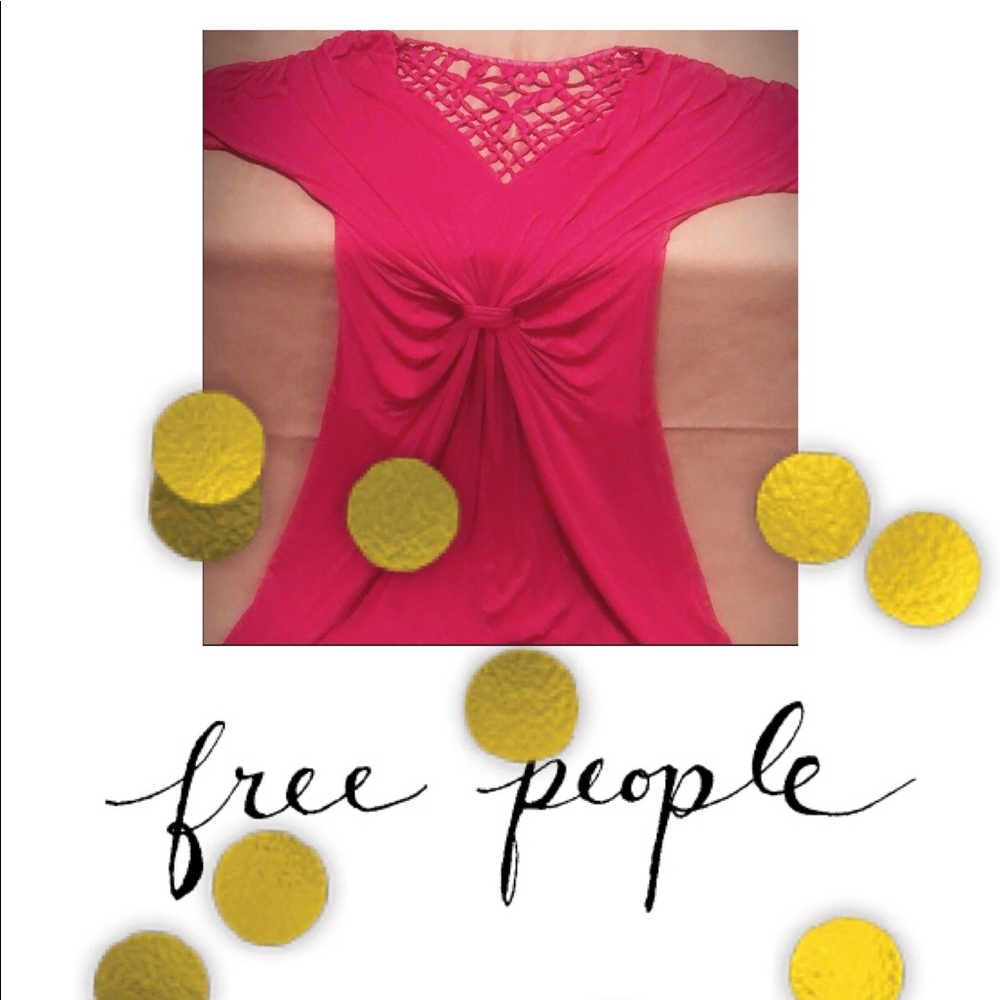 💥FREE PEOPLE CROTCHET BACK DRESS💥